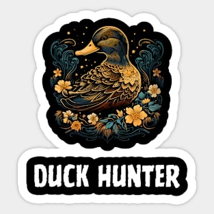 duck hunting Sticker